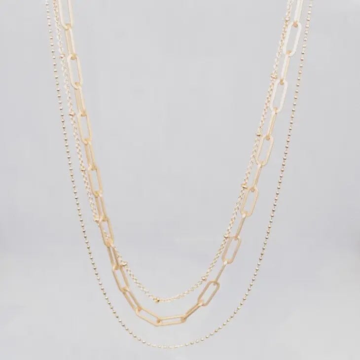 Beaded Chain and Link Necklace | Nette Road | | Arrow Women's Boutique