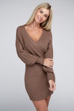 Load image into Gallery viewer, Cable Knit Sweater Dress | Nuvi Apparel | | Arrow Women&#39;s Boutique
