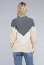 Load image into Gallery viewer, Colorblock Drop Shoulder Sweater | Nuvi Apparel | | Arrow Women&#39;s Boutique