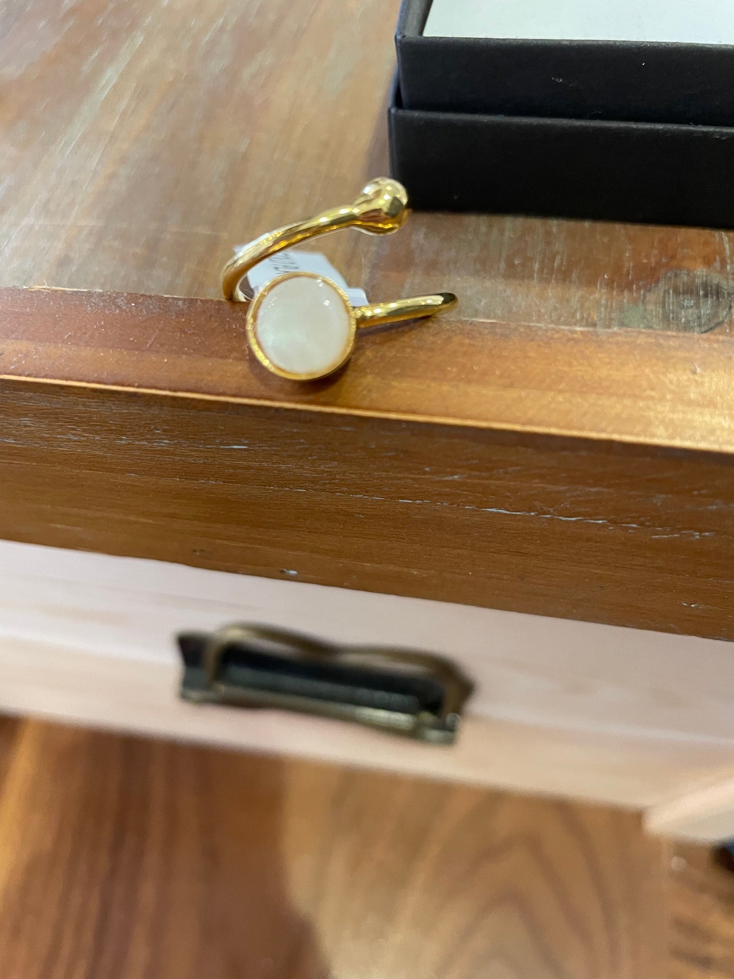 Gold Plated WHT Ring | Sheltr | | Arrow Women's Boutique