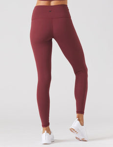 High Waist Pure Legging-Merlot l Glyder | Glyder | | Arrow Women's Boutique