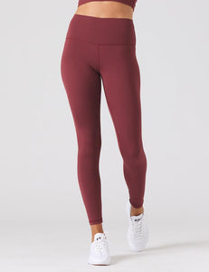 High Waist Pure Legging-Merlot l Glyder | Glyder | | Arrow Women's Boutique