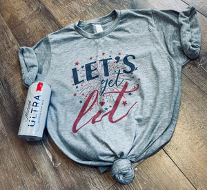 Let's Get Lit Tee | Matty + Lux | | Arrow Women's Boutique