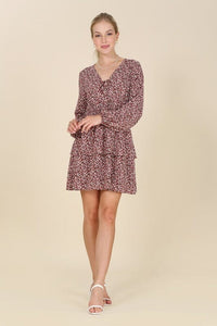 Multi floral babydoll dress | Lilou | | Arrow Women's Boutique