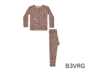 Pajama Set || Mahogany Floral l Rylee & Cru | Rylee and Cru | | Arrow Women's Boutique
