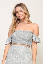 Load image into Gallery viewer, PATTY OFF THE SHOULDER FLORAL SET | TIMING | | Arrow Women&#39;s Boutique