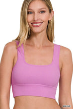 Load image into Gallery viewer, RIBBED SQUARE NECK CROPPED TANK TOP | ZENANA | | Arrow Women&#39;s Boutique