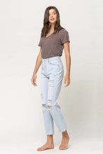 Load image into Gallery viewer, SUPER HIGH RISE DISTRESSED CROP STRAIGHT | VERVET by Flying Monkey | | Arrow Women&#39;s Boutique