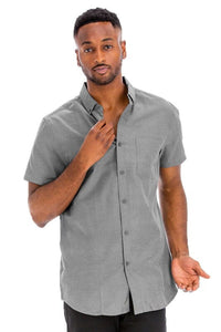 Weiv Men's Casual Short Sleeve Solid Shirts | WEIV | | Arrow Women's Boutique