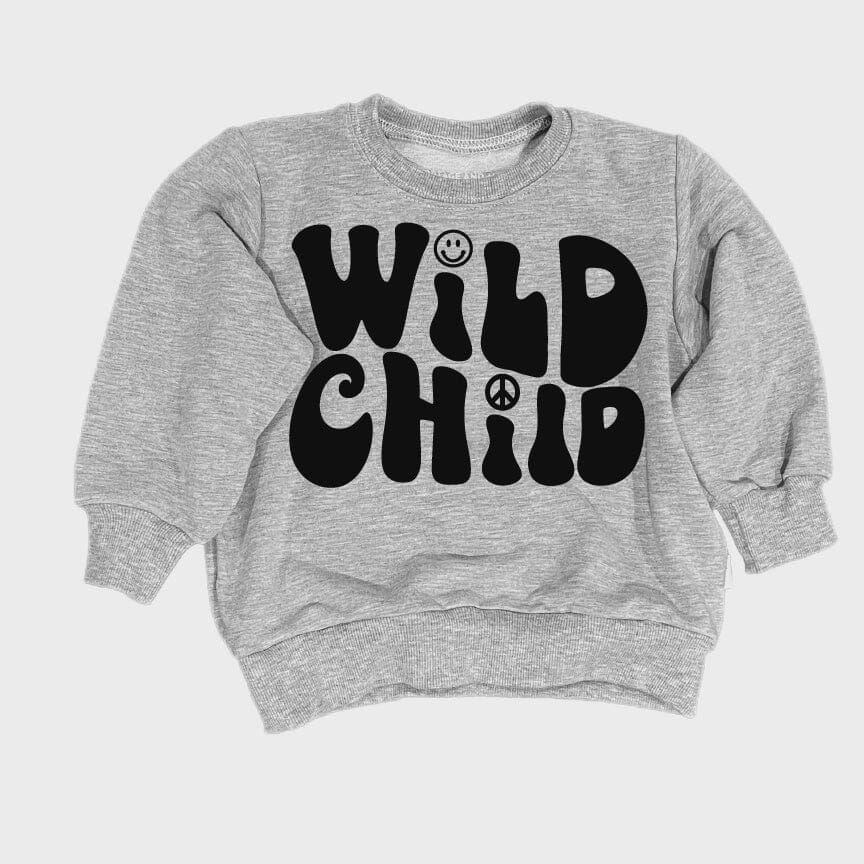 Wild Child Kids Sweatshirt | Portage and Main | | Arrow Women's Boutique