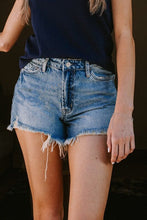 Load image into Gallery viewer, XS-S-M-L - DISTRESSED RIGID MOM SHORTS | VERVET by Flying Monkey | SAN MATEO XS | Arrow Women&#39;s Boutique